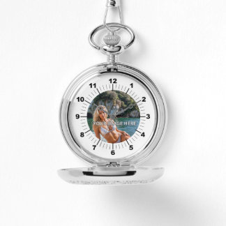 CLASSIC! 🕰️ Custom Silver Pocket Watch