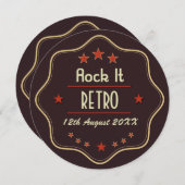 Classic Custom Text Retro Label (Front/Back)