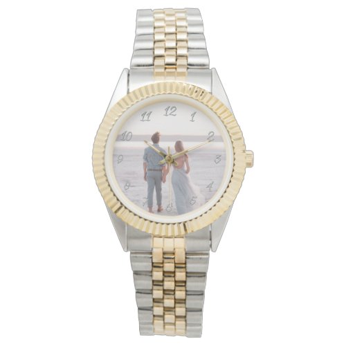 Classic Customizable Photo Gift Watch