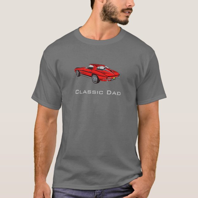 Classic Dad Customizable T-Shirt (Front)