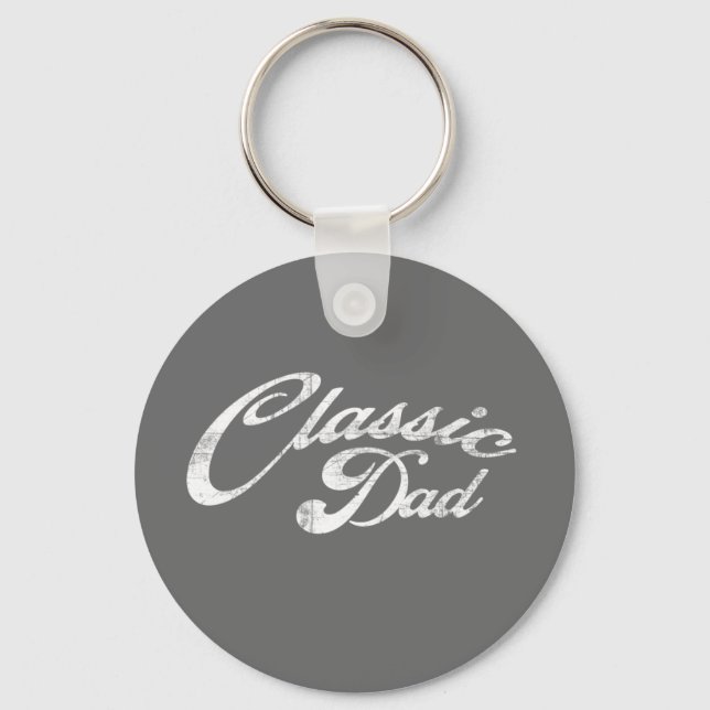 Classic Dad Keychain (Front)