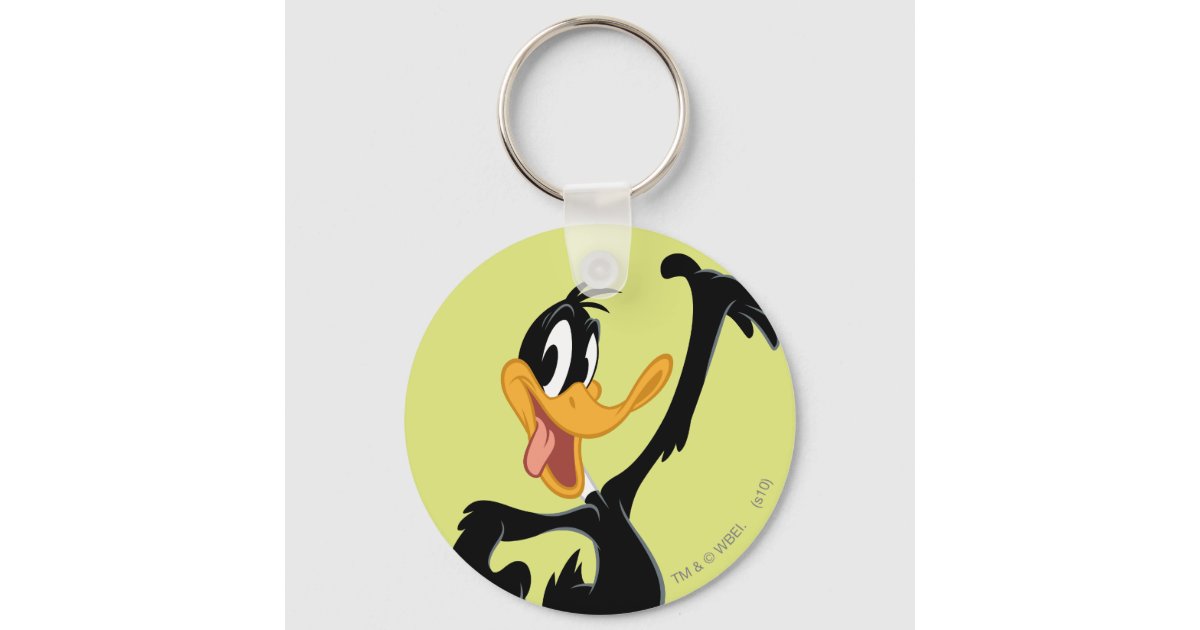 Classic DAFFY DUCK™ Keychain Zazzle