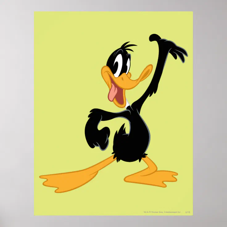 Classic DAFFY DUCK™ Poster | Zazzle