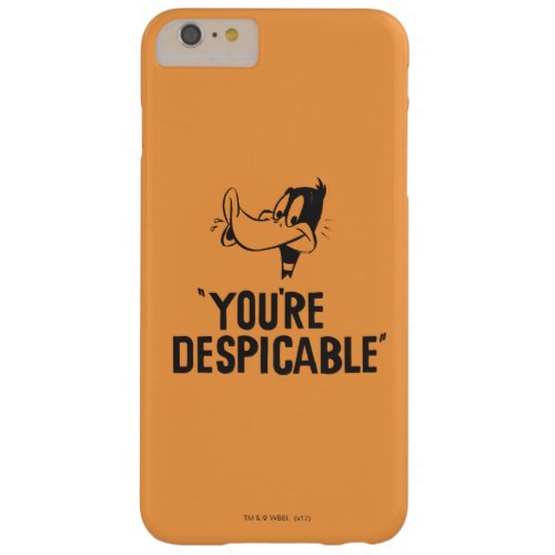 Classic DAFFY DUCK Youre Despicable Barely There iPhone 6 Plus Case