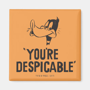 Classic DAFFY DUCK™ "You're Despicable" Magnet