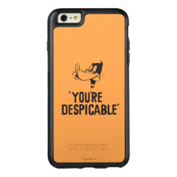 Classic DAFFY DUCK™ &quot;You&#39;re Despicable&quot; OtterBox iPhone 6/6s Plus Case