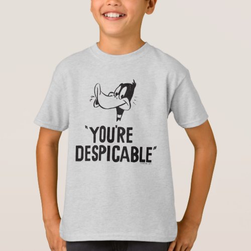 Classic DAFFY DUCK Youre Despicable T_Shirt