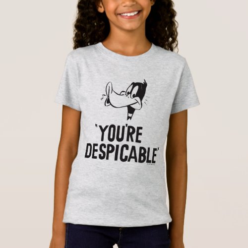 Classic DAFFY DUCK Youre Despicable T_Shirt