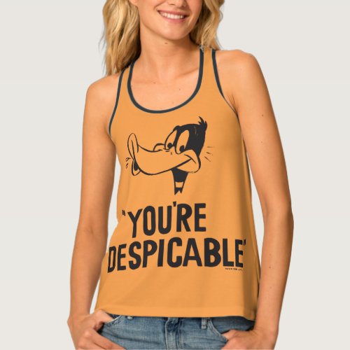 Classic DAFFY DUCK Youre Despicable Tank Top