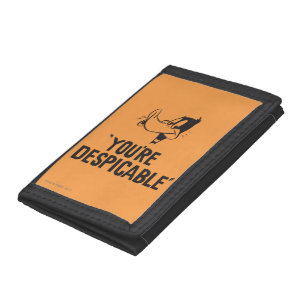 Classic DAFFY DUCK™ "You're Despicable" Trifold Wallet