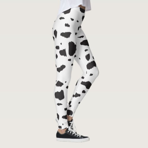 Classic Dalmatian Print Leggings