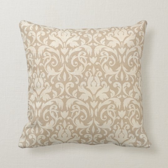 CLASSIC DAMASK THROW PILLOW