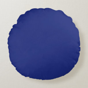 Classic Dark Blue Accent Throw Pillow