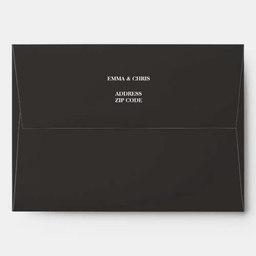 Classic Dark Grey Envelope