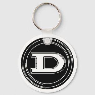 Classic Datsun emblem Keychain