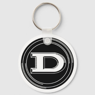 Classic Datsun emblem Keychain