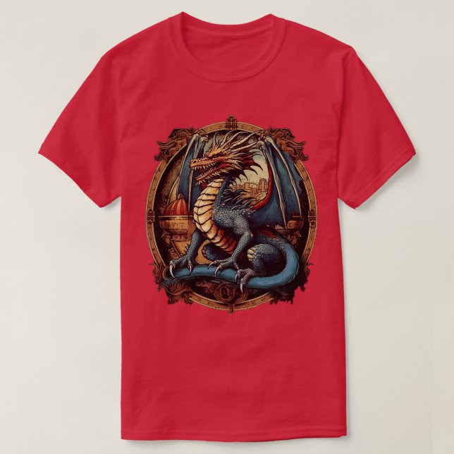 Classic DD Dragon T-Shirt (Design Front)
