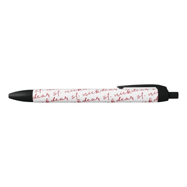 Classic Dear St. Nick | Christmas Holiday Pen (Top)