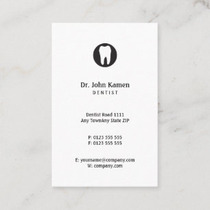 Classic Dentist Dental Appointment Card