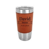 Classic Design 20 Oz Stainless-Steel Tumbler (Front)