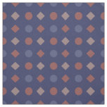 Classic Diamond-Dot Geometric Pattern –  Fabric