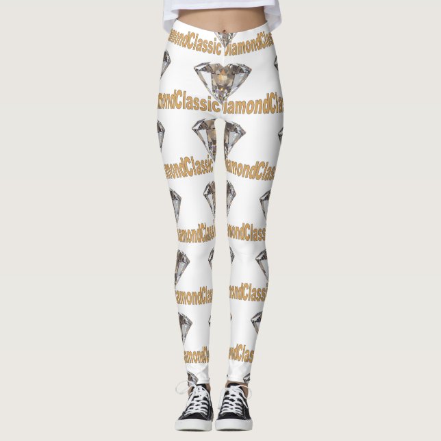 Classic Diamond  Leggings (Front)