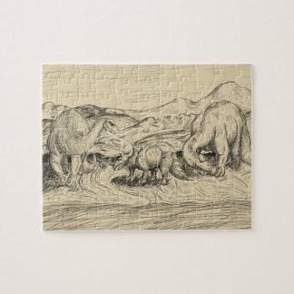Classic Dinosaurs Jigsaw Puzzle