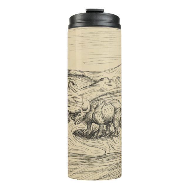 Classic Dinosaurs Thermal Tumbler (Front)