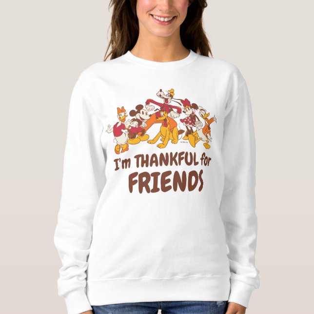 Classic Disney Friends Together Sweatshirt (Front)