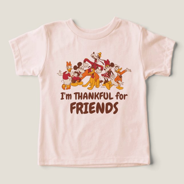 Classic Disney Friends Together Toddler T-shirt (Design Front)