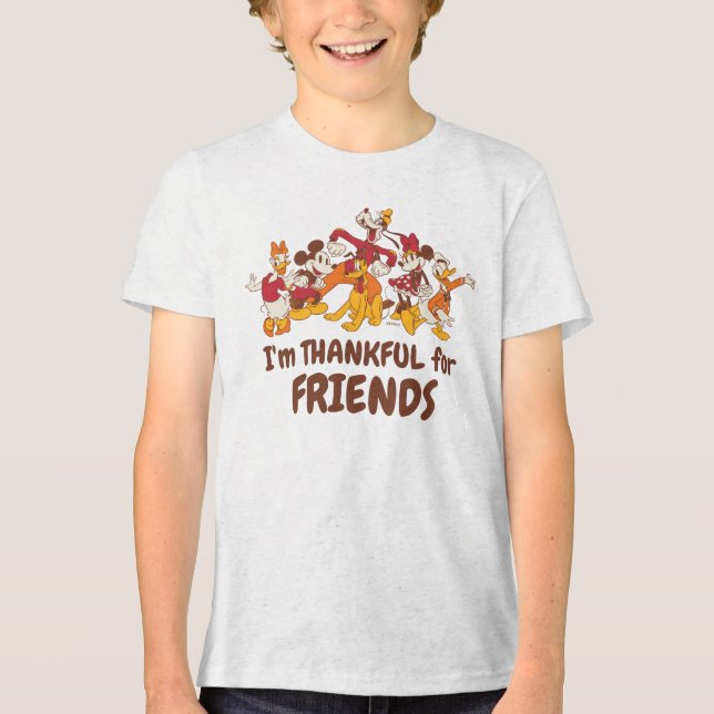 Classic Disney Friends Together Tri-Blend Shirt (Front)