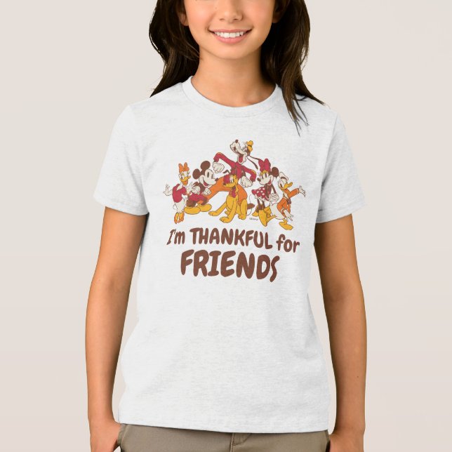 Classic Disney Friends Together Tri-Blend Shirt (Front)
