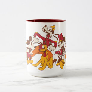 Classic Disney Friends Together Two-Tone Coffee Mug
