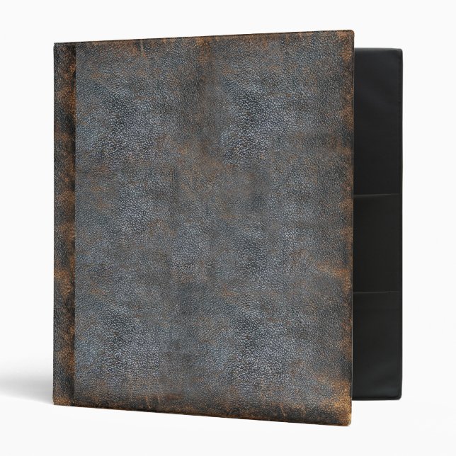 Classic Distressed Leather Antique Book Cover Binder (Front/Inside)