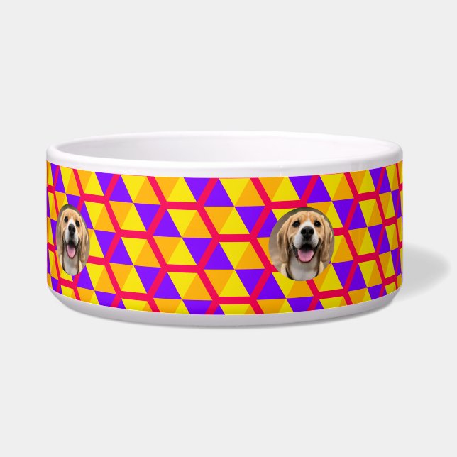Classic Dog Dad Dog Lover Gift Pet Accessory Cat Bowl (Right)