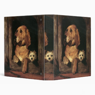 Classic dog friends avery binder