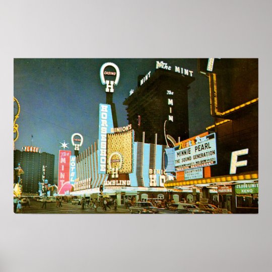 Classic Downtown Las Vegas Poster