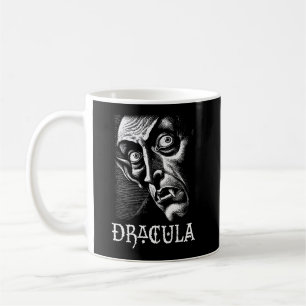 Classic Dracula Vintage Gothic Vampire Halloween Coffee Mug