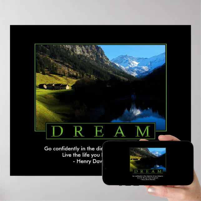 Classic Dream Poster | Zazzle