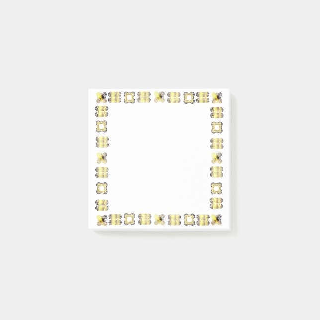 Classic Egyptian Symbolic Border Post-it Notes (Front)