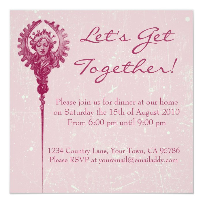 Classic Elegance Dinner Party Invitation | Zazzle.com