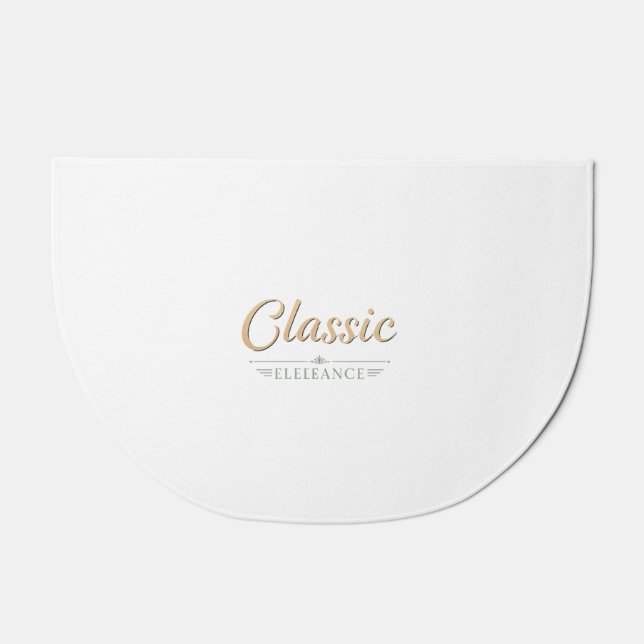 Classic Elegance Doormat (Front)