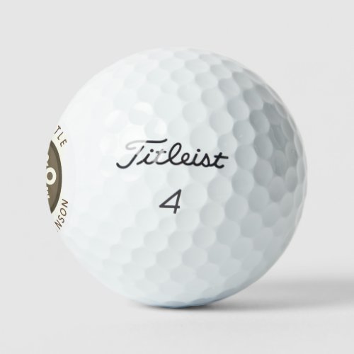 Classic Elegance Logo Customize Golf Balls