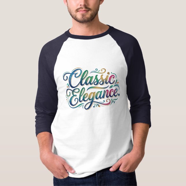 Classic Elegance T-Shirt (Front)