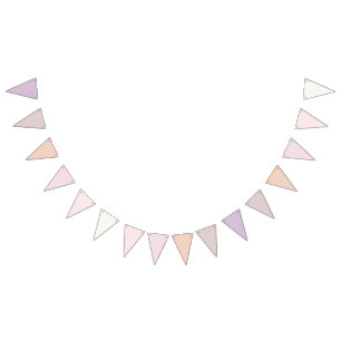 Classic Elegance Taupe to Blush Gradient Banner Bu