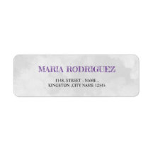 Classic Elegance White Marble Address
