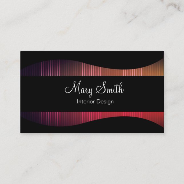 Classic Elegant Business Card (Front)