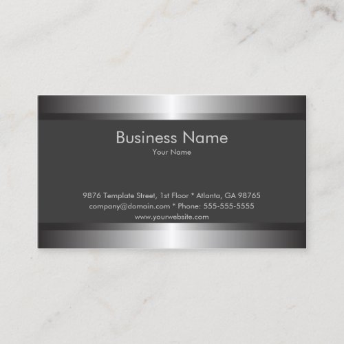 Classic Elegant Business Card Template