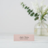 Classic Elegant Consultant Business Card (Standing Front)