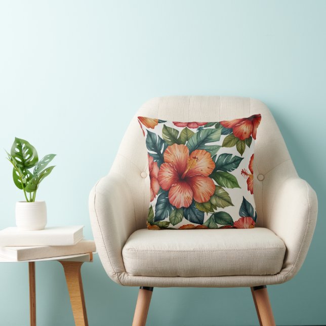 Classic Elegant Floral Cushion (Chair)